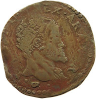 ITALY STATES NAPLES TORNESE 159. Felipe II. OVERSTRUCK #t061 0351 - Nápoles & Sicile