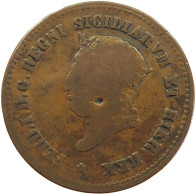 ITALY STATES NAPLES SICILY 5 TORNESI 1819 Ferdinando I Di Borbone (1816-1825) #t016 0237 - Nápoles & Sicile