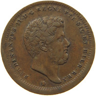 ITALY STATES NAPLES 2 TORNESI 1852  #t107 0069 - Napels & Sicilië