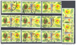 _4Zw-377:  Restje Van 11 Zegels:  Waarvan: 2x N° 803/5...om Verder Uit Te Zoeken... - Used Stamps