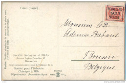 4cp-421: N° 78 B /  Pk:  Phytine Série III /2  Petan (Suisse) BRUXELLES 1923 BRUSSEL - Typos 1922-26 (Albert I.)