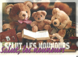 Carte Postale: Salut, Les Nounours, OURS En Peluche. - Ours