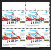 Argentina 2014 Antarctica Antarctic Block Of Four MNH - Unused Stamps