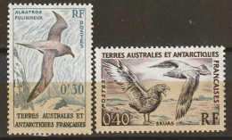 Terres Australes Et Antartiques Françaises Albatros Filigineux Skuas N°12-13 **neuf - Neufs