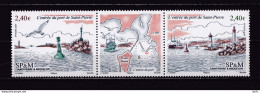 TIMBRES NEUFS LUXE ST PIERRE Et MIQUELON TRIPTYQUE EN € N° 897A  FACIALE 4,80€ - Blocs-feuillets