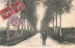 FRANCE - Orsay - Route De Bures - Carte Postale Ancienne - Orsay