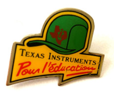 PINS TEXAS INSTRUMENTS POUR L'EDUCATION / Signé WINNER / 33NAT - Informatica