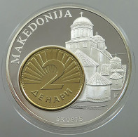 MACEDONIA MEDAL  SKOPJE #sm11 0435 - Macedonia Del Norte