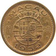 MACAU 10 AVOS 1952  #a085 0199 - Macau