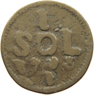 LUXEMBOURG SOL 1795 FRANZ II. 1792-1835 #t109 0041 - Luxembourg