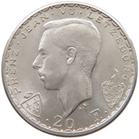 LUXEMBOURG 20 FRANCS 1946 Charlotte (1919-1964) #c048 0381 - Luxembourg