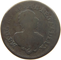 LUXEMBOURG 2 LIARDS 1757 Maria Theresia (1740-1780) #c052 0457 - Luxembourg