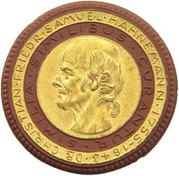 MEISSEN MEDAILLE 1922 SAMUEL HAHNEMANN #alb042 0213 - Autres & Non Classés