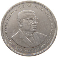 MAURITIUS 5 RUPEES 1992  #c063 0789 - Mauricio