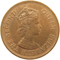 MAURITIUS 5 CENTS 1969 Elizabeth II. (1952-2022) #s023 0225 - Maurice