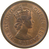 MAURITIUS 2 CENTS 1966 Elizabeth II. (1952-2022) #c036 0645 - Mauricio