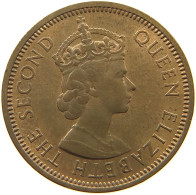 MAURITIUS 2 CENTS 1959 Elizabeth II. (1952-2022) #a095 0483 - Mauricio