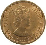 MAURITIUS 2 CENTS 1959 Elizabeth II. (1952-2022) #a095 0493 - Maurice