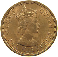 MAURITIUS 2 CENTS 1959 Elizabeth II. (1952-2022) #a095 0479 - Mauricio