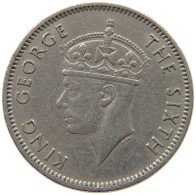 MAURITIUS 1/4 RUPEE 1950 George VI. (1936-1952) #s070 0499 - Maurice