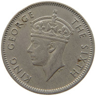 MAURITIUS 1/4 RUPEE 1950 George VI. (1936-1952) #a090 0443 - Mauritius