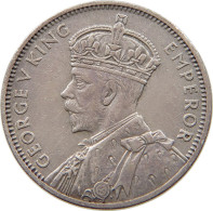 MAURITIUS 1/2 RUPEE 1934 George V. (1910-1936) #t121 0129 - Maurice