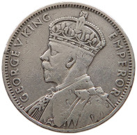 MAURITIUS 1/2 RUPEE 1934 George V. (1910-1936) #t072 0527 - Mauricio