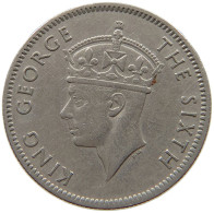 MAURITIUS 1/4 RUPEE 1950 George VI. (1936-1952) #a090 0441 - Mauricio