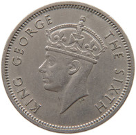 MAURITIUS 1/2 RUPEE 1950 George VI. (1936-1952) #c010 0245 - Mauricio