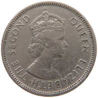 MAURITIUS 1/2 RUPEE 1971 Elizabeth II. (1952-2022) #a072 0351 - Maurice