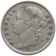 MAURITIUS 20 CENTS 1877 Victoria 1837-1901 #t111 1315 - Mauritius