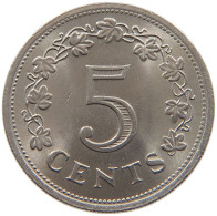 MALTA 5 CENTS 1976  #c078 0017 - Malte