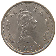 MALTA 2 CENTS 1972  #s065 0715 - Malte