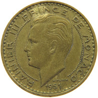 MONACO 20 FRANCS 1951 Rainier III. (1949-2005) #s024 0317 - 1949-1956 Oude Frank