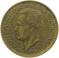 MONACO 20 FRANCS 1950 Rainier III. (1949-2005) #c019 0625 - 1949-1956 Old Francs