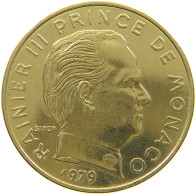 MONACO 20 CENTIMES 1979 Rainier III. (1949-2005) #a074 0103 - 1960-2001 Nouveaux Francs