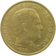 MONACO 20 CENTIMES 1962 Rainier III. (1949-2005) #a094 0485 - 1960-2001 New Francs