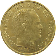 MONACO 20 CENTIMES 1962 Rainier III. (1949-2005) #a094 0489 - 1960-2001 New Francs