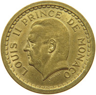 MONACO 2 FRANCS 1945 LOUIS II. (1922-1949) #s071 0049 - 1922-1949 Louis II