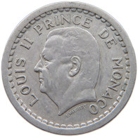 MONACO 2 FRANCS 1943 Louis II. (1922-1949) #c061 0199 - 1922-1949 Luigi II