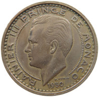 MONACO 100 FRANCS 1950 Rainier III. (1949-2005) #c019 0713 - 1960-2001 New Francs