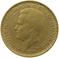 MONACO 10 FRANCS 1951  #a047 0531 - 1949-1956 Alte Francs