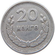 MONGOLIA 20 MONGO 1959  #s017 0013 - Mongolië