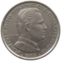 MONACO FRANC 1968  #a089 0775 - 1960-2001 New Francs