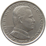 MONACO FRANC 1968  #s072 0591 - 1960-2001 New Francs