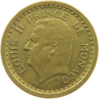 MONACO FRANC 1945  #c016 0113 - 1922-1949 Louis II.