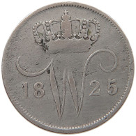 NETHERLANDS 10 CENTS 1825 B WILLEM I. 1815-1840 #t159 0255 - 1815-1840: Willem I