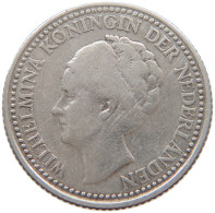 NETHERLANDS 1/2 GULDEN 1922 Wilhelmina 1890-1948 #s078 0319 - 1/2 Florín Holandés (Gulden)