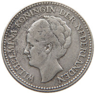 NETHERLANDS 1/2 GULDEN 1929 Wilhelmina 1890-1948 #a032 0879 - 1/2 Florín Holandés (Gulden)