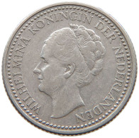 NETHERLANDS 1/2 GULDEN 1921 Wilhelmina 1890-1948 #a032 0887 - 1/2 Gulden